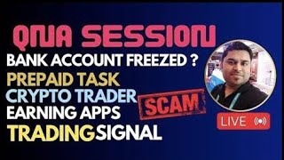 QnA  RGA Updates Cyber Crime Awareness Prepaid Task Scam Stock Trading Scam Bank Account Freeze [upl. by Alael]