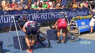 2017 Penticton ITU Duathlon World Championships  Elite Mens Highlights [upl. by Nytsrik]