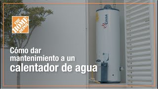 Cómo dar mantenimiento a un calentador de agua  Plomería [upl. by Alicul]