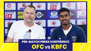 OFCKBFC  ISL 11  PreMatch Press Conference  Kerala Blasters [upl. by Anirtap148]