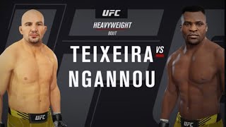 Ufc Glover Teixeira vs Francis Ngannou [upl. by Shana601]