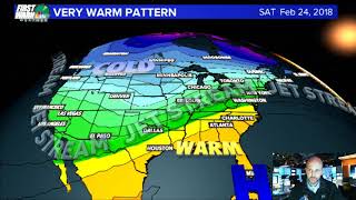 Ski Southeast Forecast for 2192018 The Blowtorch is back but for how long [upl. by Cuthbertson664]