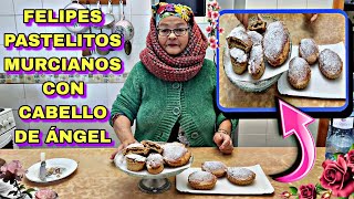 Felipes Murcianos con cabello de ángel RECETA TRADICIONAL FÁCIL Y DELICIOSA  María la pastelera [upl. by Atoked]