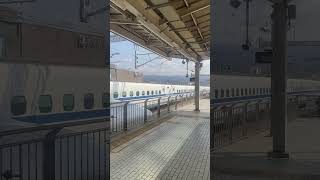 【三島駅】 東海道新幹線高速通過シーン 鉄道 jr 東海道新幹線 新幹線 通過 三島駅 のぞみ shorts [upl. by Kingdon650]