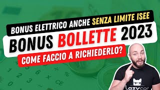 💶 BONUS SOCIALE BOLLETTE 2023 📅 A chi spetta e come richiederlo [upl. by Anehsak283]