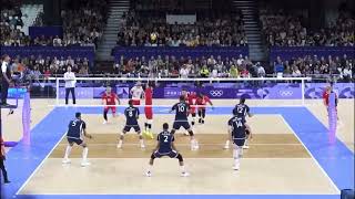 Volleyball Poland 🇵🇱vs🇪🇬 Egypt group stage Paris Olympics 2024 volleyball [upl. by Zipnick286]