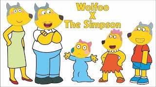 Wolfoo X The Simpson [upl. by Dee Dee225]