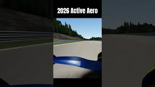 F1s 2026 Active Aero automobile formulacar racing formulacarracing gaming shorts f12026 [upl. by Alohcin665]