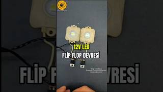 12V LED Flip flop devresi circuitdesign howto [upl. by Erinna108]