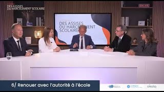 Renouer avec lautorité Assises harcèlement scolaire [upl. by Nitsuj]