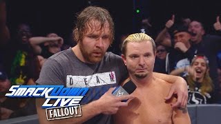 Dean Ambrose amp James Ellsworth – Szenen die nicht im TV liefen SmackDown LIVE Fallout 18 Oktober [upl. by Willard]