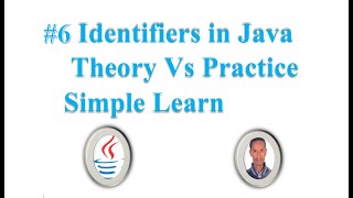 6 Identifiers in Java Simple learn [upl. by Thenna]