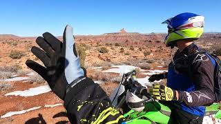 Desert Dirt Bike Ride  KLX300R [upl. by Binnie430]