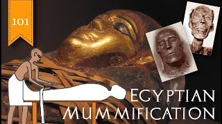 The Mummification Process 101 How Ancient Egyptian Mummies Were Made  FreeSchool 101 [upl. by Ned]