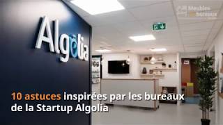 Bureaux de la startup Algolia  10 exemples pour inspirer votre espace [upl. by Arodnahs]