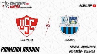 Uberaba x Essube  Primeira rodada Mineiro Segunda Divisão [upl. by Wendell632]