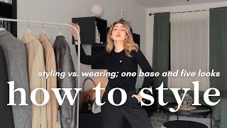 STYLING VS WEARING  anastasiiacher [upl. by Samohtnhoj]