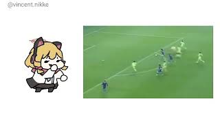 omg its messi bluearchiveglobal bluearchivememe momoi memes [upl. by Acyre521]