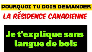 La résidence permanente Canadienne simplifiée partagez cette vidéo à tous vos proches  Circana [upl. by Oap]