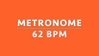 62 BPM  moonlight metronome [upl. by Hayse]