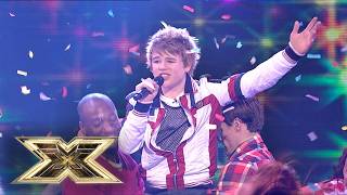 Eoghan Quigg brings the FUN with High School Musical hit  Live Shows  The X Factor UK [upl. by Ielerol]