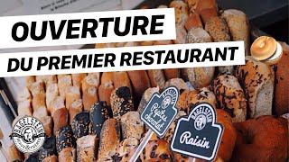 Bagelstein  Ouverture du premier restaurant Strasbourg [upl. by Rediah]