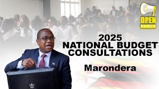 Marondera 2025 National Budget Consultation [upl. by Ybanrab]