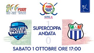 Supercoppa Italiana Femminile  Andata  Decom Roller Matera x HC Valdagno [upl. by Yllehs102]