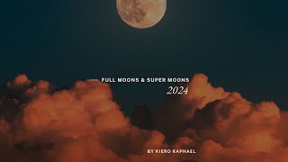 Your 2024 guide to this years Full Moons and Supermoons [upl. by Hamlet]