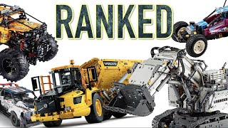 LEGO Technic Control Sets Ranked [upl. by Notle]