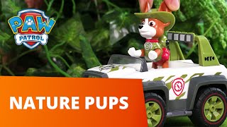 PAW Patrol  Forest and Tree Rescues Nature Pups  Toy Pretend Play For Kids Compilation [upl. by Anyt]