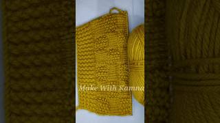 design crochet handmadeknitting shortsviral sweaterdesign shortfilm embroidery diy [upl. by Maribelle]