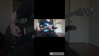 77 BPM Metal Guitar Improv shorts  Full video on my channel [upl. by Llekcor]