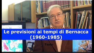 Le previ meteo ai tempi di Bernacca Come venivano elaborate Fino quanti giorni erano attendibili [upl. by Assennav]