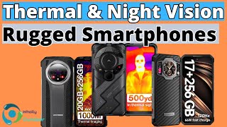 THE BEST RUGGED PHONES WITH THERMAL amp NIGHT VISION FOR 2024 TOP 3 [upl. by Essiralc]