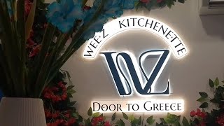 Weez kitchenette Grand opening 😉  Greek themed cafe with delicious Italian food 😋 [upl. by Finlay]