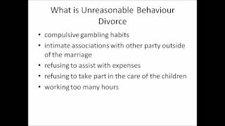 What is Unreasonable Behaviour Divorce  Divorce Lawyer in Singapore [upl. by Raffarty]