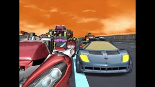 Transformers Cybertron  Wacky Races Opening Theme [upl. by Engvall]