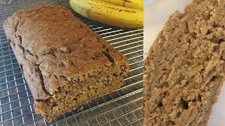 Easy Healthy Banana Bread No Added Sugar Low Fat [upl. by Osric362]