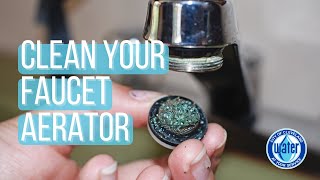 How to Clean Faucet Aerators [upl. by Asillim]