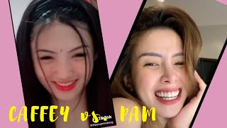 Caffey Namindang vs Pam Esguera Tiktok Compilation [upl. by Aliber996]