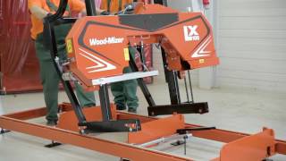 WoodMizer LX100 Sawmill Assembly [upl. by Arty]