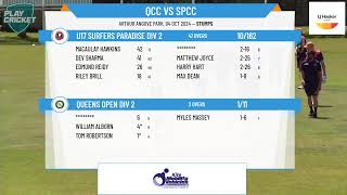 Queens Open Div 2 v U17 Surfers Paradise Div 2 [upl. by Bocoj277]