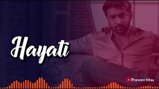 HAYATI  Chekka Chivantha Vaanam  Tamil Song Lyrics  ARR Whatsapp Status [upl. by Ginsburg]