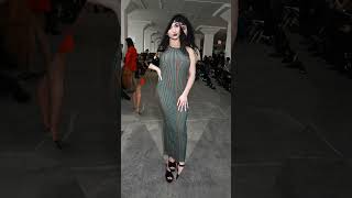 Rowan Blanchard at Eckhaus Latta RTW Fall 2024 fashion show actress [upl. by Madonia806]