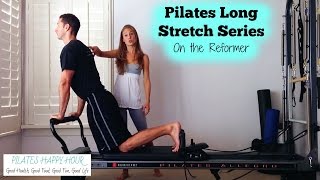 Pilates Long Stretch Series on the Reformer [upl. by Ecienal]