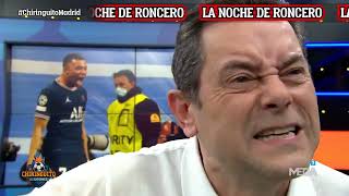 REACCION de TOMAS RONCERO despues del 31 del REAL MADRID al PSG [upl. by Ramedlaw]