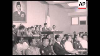 CAN934 GENERAL SUHARTO ADDRESSES CONGRESS [upl. by Simona997]