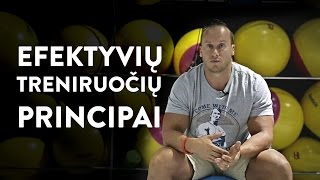 Efektyvių treniruočių principai [upl. by Bevon]