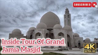 Inside Tour Of Grand Jamia Masjid  Bahria Town Karachi  2024 grandmosque grandjamiamosque love [upl. by Tekla]